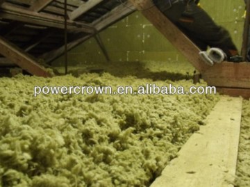 hot sale rockwool insulation price material mineral wool in bag packing