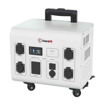3kW/2560Wh 220V portable solar storage system