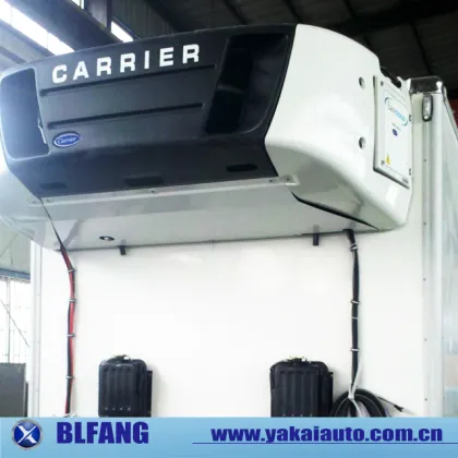 Refrigerated truck body for fresh food and flower