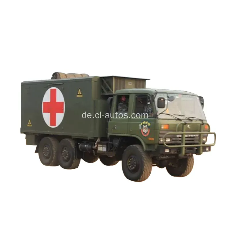 Dongfeng Militär 6WD 6x6 Dongfeng Verwundete Kriegertransportwagen