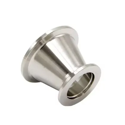 Stainless steel KF warp joint