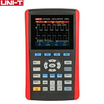 UNI-T UTD1025DL Handheld Digital Storage Oscilloscopes 2CH Scopemeter Scope meter 7 inches widescreen LCD displays USB Interface