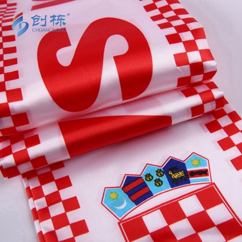 High quality custom made football fan scarf