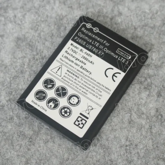 3.7V 2800mAh Battery For LG Optimus LTE 3 / F260S / US780 / F7 Li-ion Battery