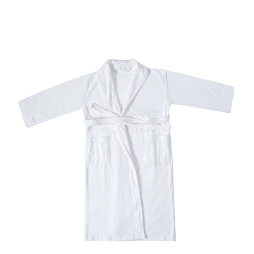 BR-VT340S Super Soft Luxury Unisex 100% Cotton Absorbent Velour Terry Bathrobe
