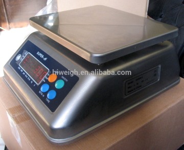 waterproof scale washdown scale balance etanche inox 6Kg capacity