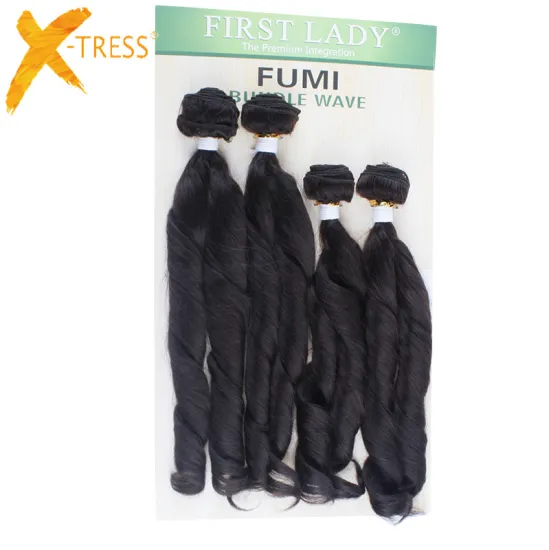 Wholesale Synthetic hair bundle curly ombre colored marley twist hair extension