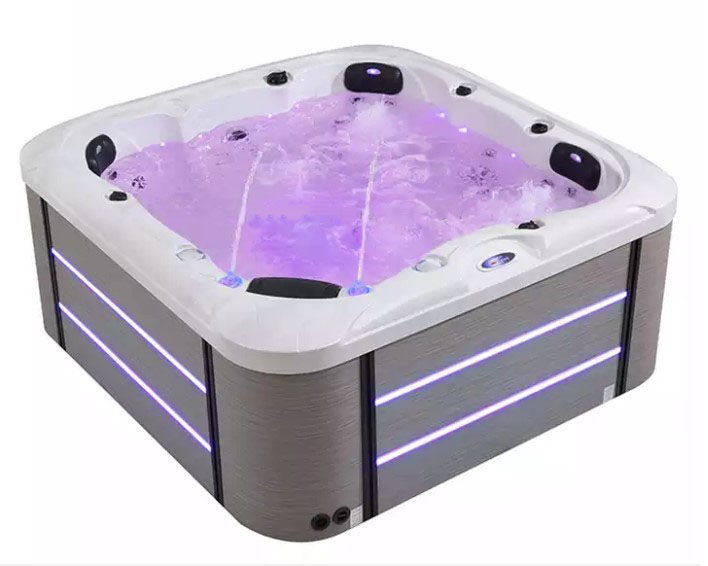 Large Six People Outdoor Air Massage Whirlpool spa