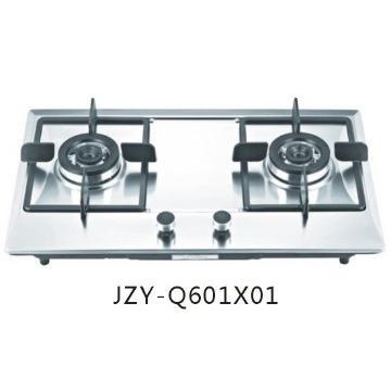 stainless steel double oven cheapest gas range cooker with 2 burners