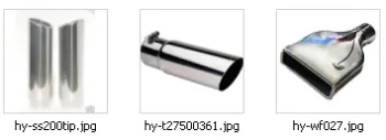 Stainless Steel Muffler Tips