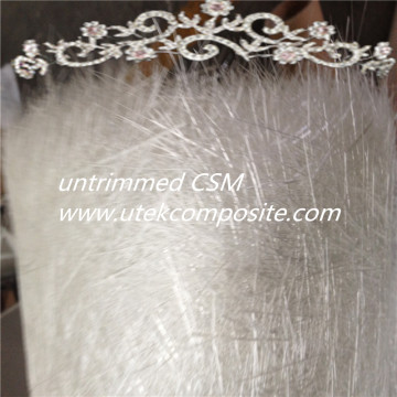 Single Untrimmed 450GSM Fiberglass Chopped Strand Mat