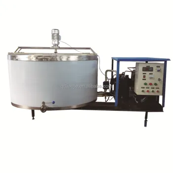 Milk Chiller Machine - 500 Ltrs Cooling Tank for Small Capacity
