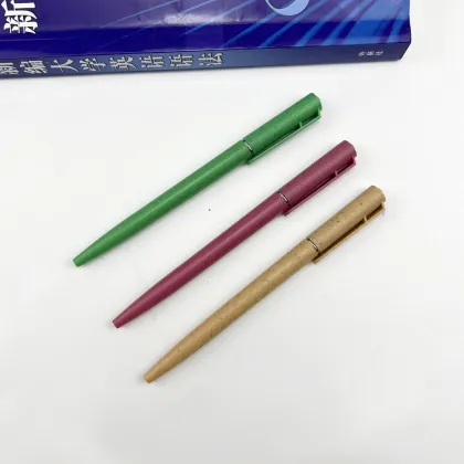 Elegant Degradable Wheat Straw Pen for Business Hotels like Sheraton
