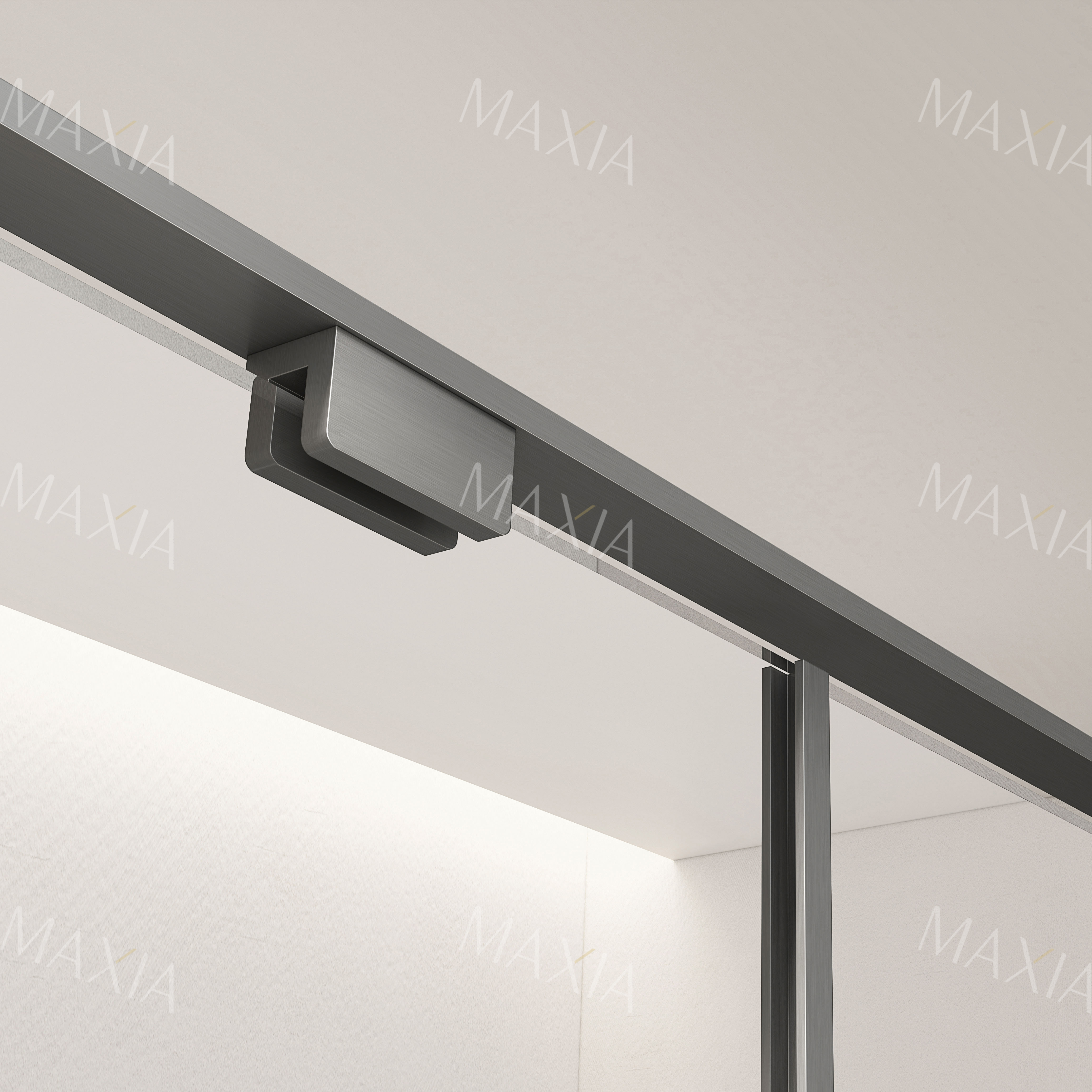 180 градусов для душевой комнаты с открытой дверью