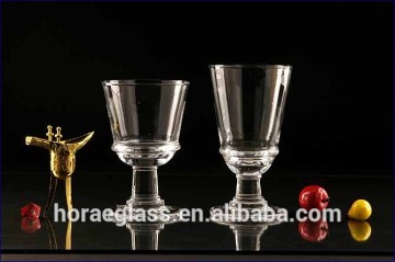 party use elegant transparent brandy glass goblet