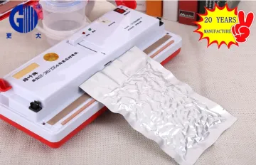 custom aluminum foil vacuum food bag with heat sealing