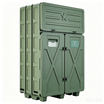 Boîtier rotomoulé de qualité militaire