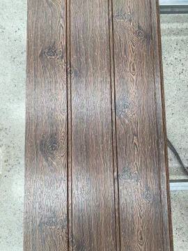 Brown Bark Pattern Metal Carved Board Exterior Wall Insulation Decorative Board