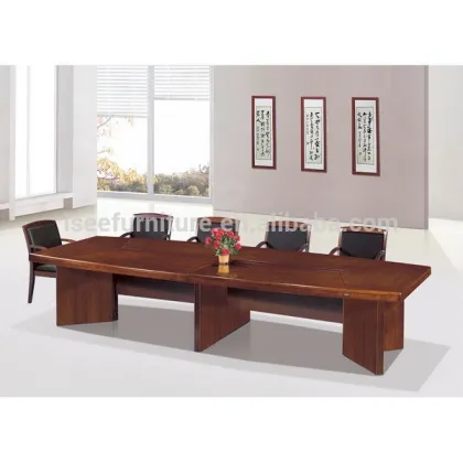 Wood office conference table office furniture ID031