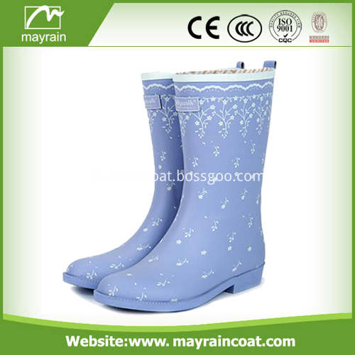 Light Blue and Purple Rain Boots Light Blue and Purple Rain Boots