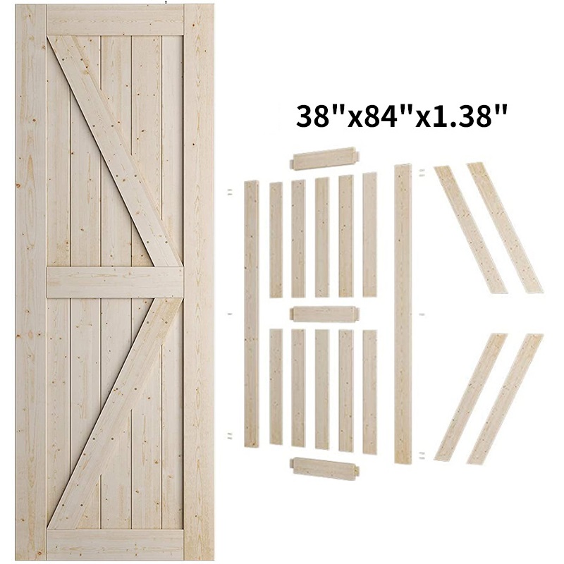 ハウスインテリアスラブ木製の納屋のドア