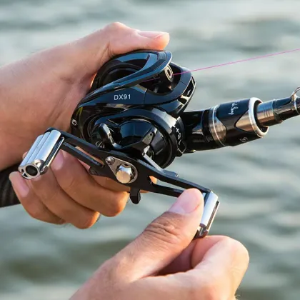 Fishing Portable Pocket Baitcasting Reel and Rod Combo