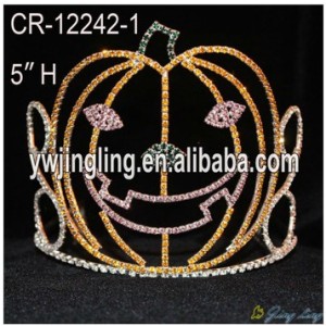 Holiday Pageant Pumpkin Halloween Crown