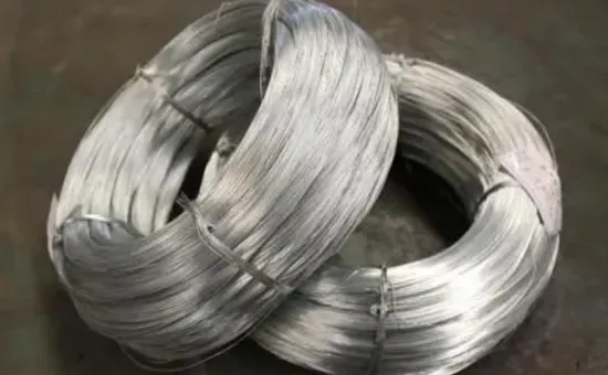 Hot dipped galvanized steel wire 16