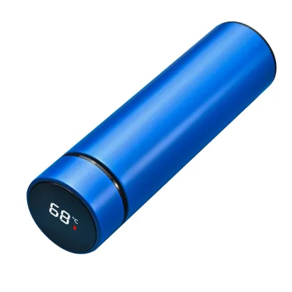 Smart Insulated Cup with Temperature Display, 500ml, Stainless Steel Vacuum Flask