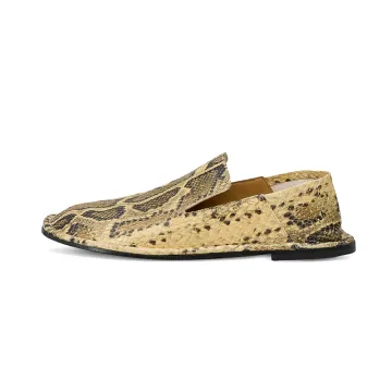 Trendy Snake Print Men's Comfortable Shoes