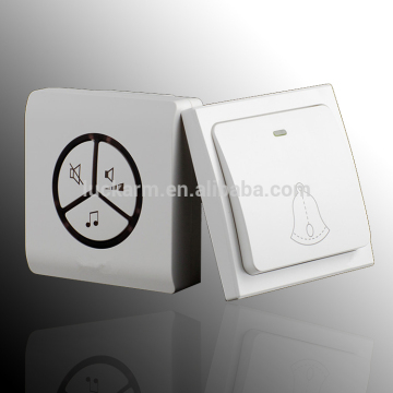 waterproof self powered wireless doorbell for apartment
