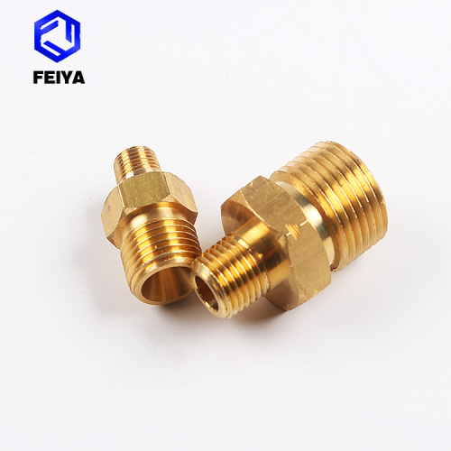 Mosazné vnější vsuvkové spojky se šestihranným závitem