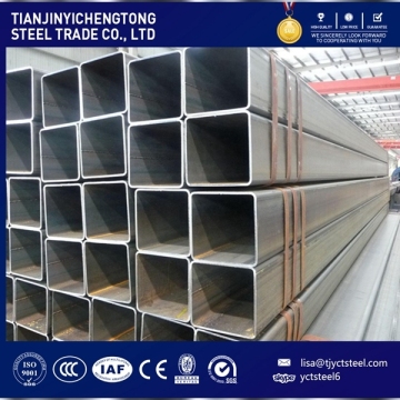 Q235 Q345 Square Pipe Galvanized Square Pipe