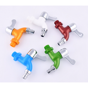 고품질 플라스틱 수도꼭지 1/2 &#39;&#39;3/4 &#39;&#39;1 &#39;&#39;수도꼭지 다른 색깔 수출상 수도 꼭지