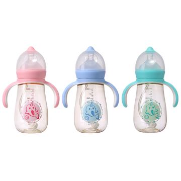 Wholesale 300ml PPSU Baby Milk Bottle Feeder Set