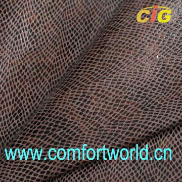 Bronzing Suede Fabric With Velour For Furniture