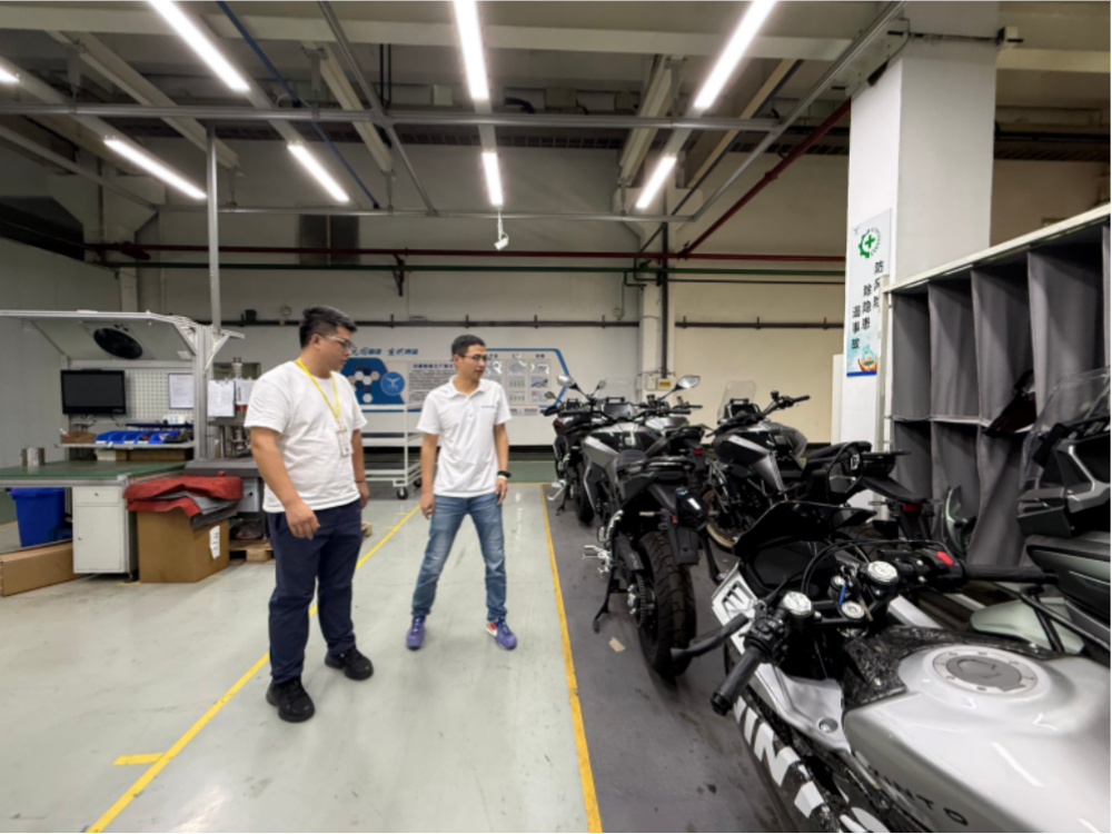 visited Chongqing Yuantu Motorcycle Industry Co., Ltd.