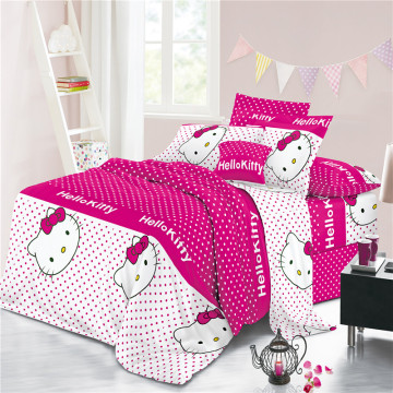 Polyester Woven Disperse Printed Children Bedding Sheets