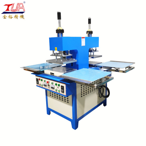 Silicone logo moulding machine onto clothes