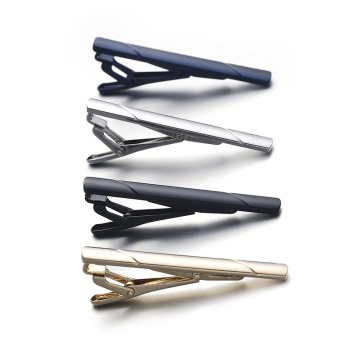 Tie clip for men's necktie clips