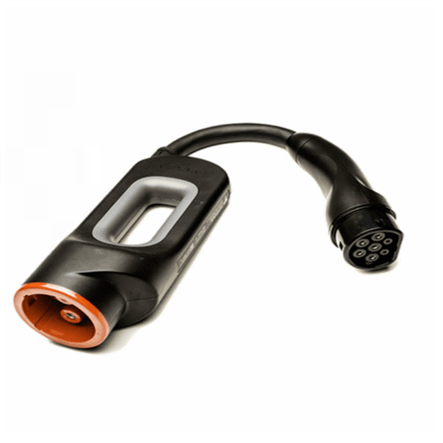 IEC 62196 Type2 CHAdeMO to Tesla Adapter (EU Version)