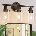 3-Light Light Fixtures Farmhouse Wall Lamp
