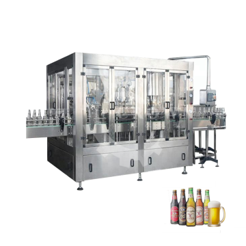 レストラン用のステンレス鋼2000bph自動ビール充填機