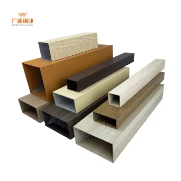 Aluminium extrusion square tube profile