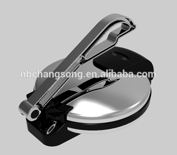 New design Aluminum press handle 10 inch automatic tortilla India Roti maker
