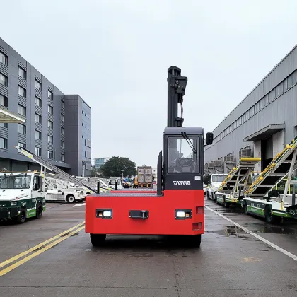 High-Quality 12 Ton Combilift Side Loader Forklift with Hydraulic Gearbox - China Brand Container Forklift