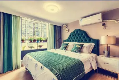 Modern Bedroom Furniture Fabric Leather kids Bed furntiure