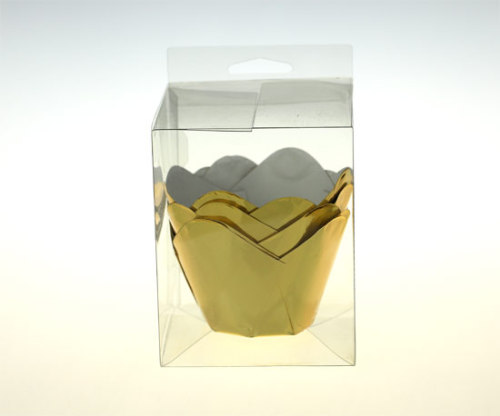 Gold / Silberfolie Muffin Tasse