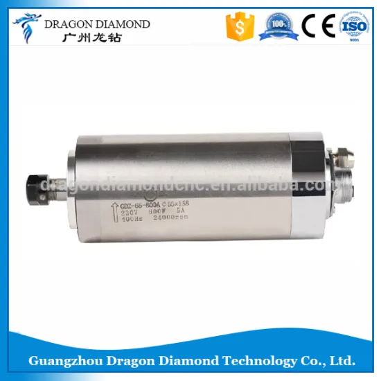 High Speed Water Cooled 800W spindle motor/0.8kw cnc spindle motor