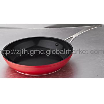 forged aluminum frying pan with SShandle